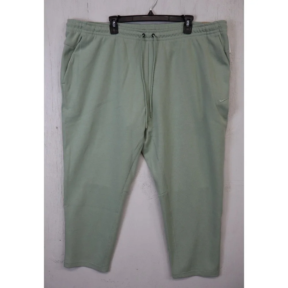 NWT Nike Men's Primary Fleece Dri-FIT UV Performance Pants Light Green 3XL